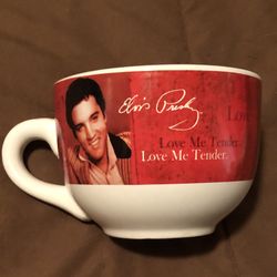 Elvis Presley Soup Cup