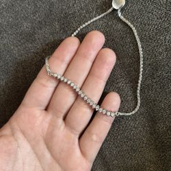 Tennis Slider Bracelet 