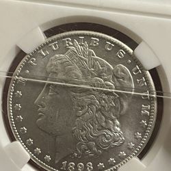 1893 MORGAN SILVER DOLLAR CARSON CITY 