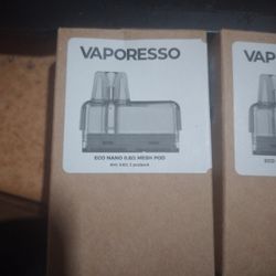 Vaporesso  Mesh Pod Tanks X4 Box's With 2 In Each Box 