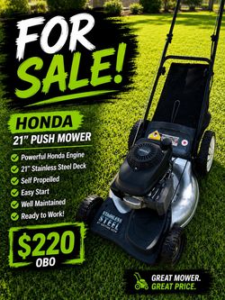 Honda lawnmower