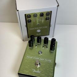 Fender Pour Over Envelope Filter Guitar Pedal (New With Box)