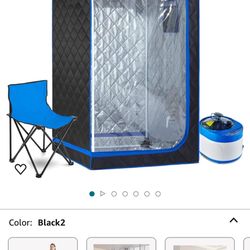 Portable Sauna Steam New In Box