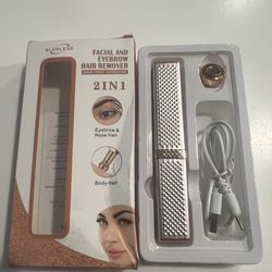 Electric eyebrows trimmer with usb cable