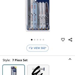 Bosch 7-Piece Reciprocating Saw Blade Set
