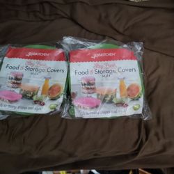 GIAS KITCHEN STAY FRESH FOOD and STORAGE COVERS Both for $18