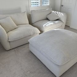 Modern Cream Beige Modular Sofa
