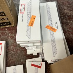 Apple Magic Keyboard silver with n without numeric keypad 