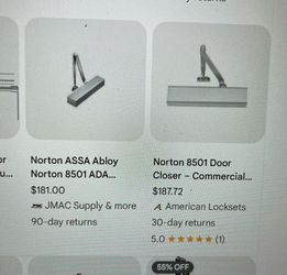 Norton ADA Compliant Door Closer