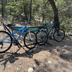 2 Trek Mountain Bikes