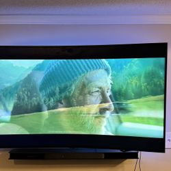Samsung Curve 4k HD SMART TV 75inch