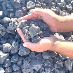 Black, Mocha,Red Lava Rock