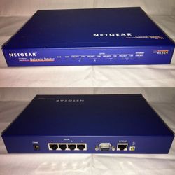 Netgear RT314 Internet Gateway Router with 4-Port Switch & Power Adapter