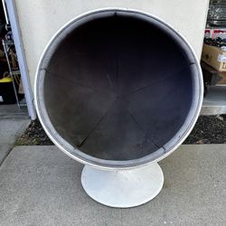 Mid Century Style Ball Chair 