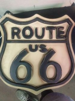 Route 66 sign