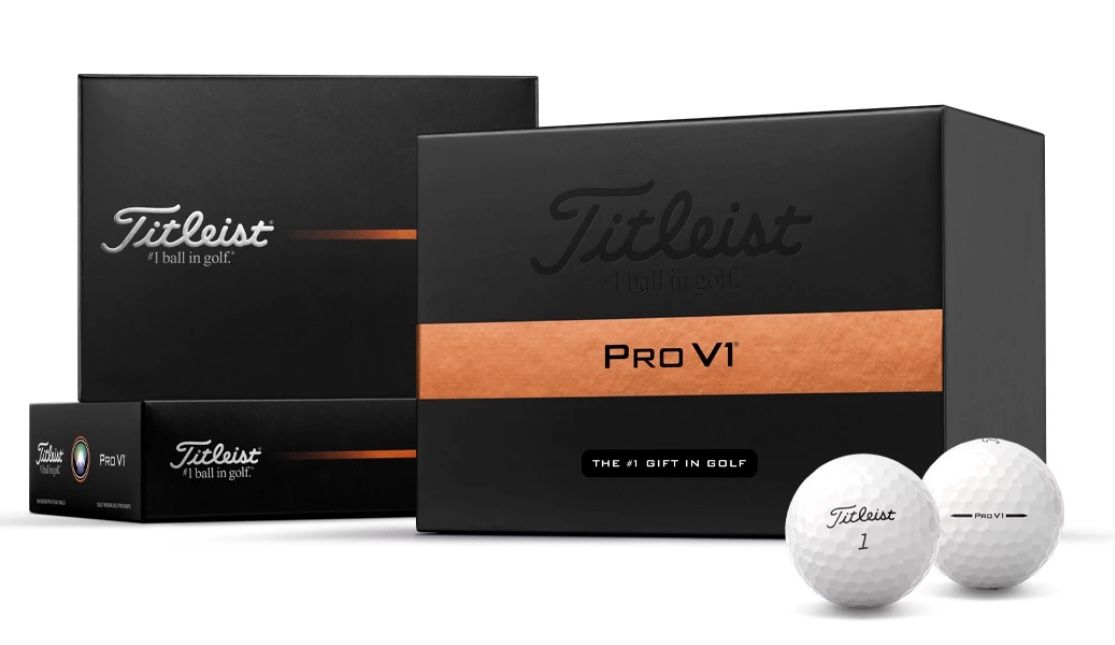 2025/2026 Titleist PRO V1 2 Dozen Golf Balls Gift Set