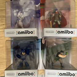 Ammibo Ike, Little Mac, Mewtwo, Megaman 