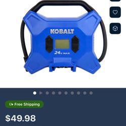 Kobalt Cordless High Pressure 24-volt Li-ion Air Inflator (Power Source: Battery )