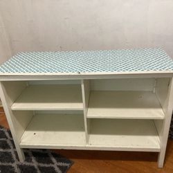 White Shelf Stand 4 Feet Long