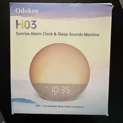 White Noise Machine/Alarm Clock