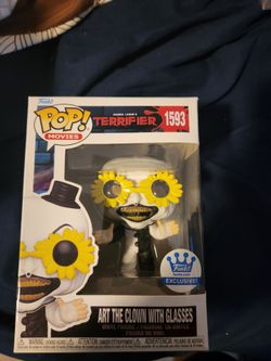 Terrifier Art With Glasses NON Chase Funko Pop