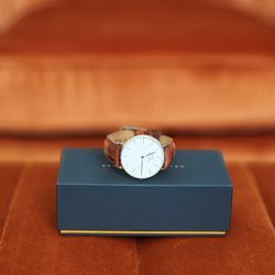 Daniel Wellington Classic Durham Watch in Silver!