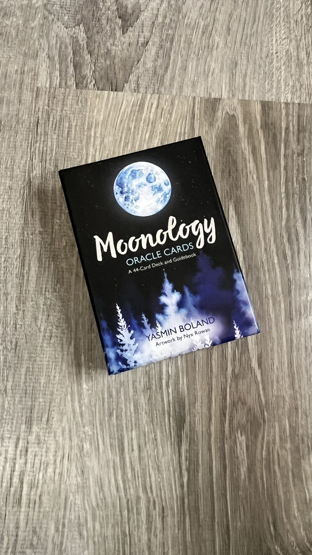 Moonology Oracle Deck 44 Cards and Guidebook By Yasmin Boland Tarot Divination