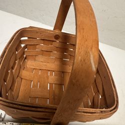 vintage Longaberger square berry basket