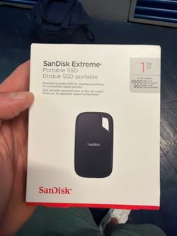 Sandisk Extreme - 1TB portable SSD - New unopend box