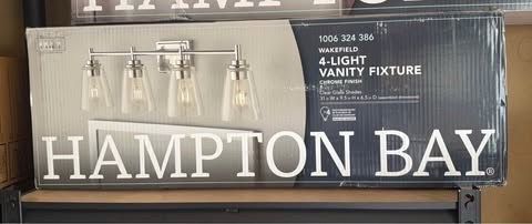 Hampton Bay Wakefield 4-Light Vanity Fixture