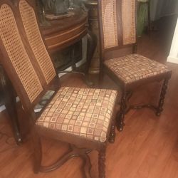 2 Antique Chairs In Excellent Condition