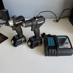 🔥 Makita 18V LXT Brushless Drill & Impact Combo – Working Great 🔥