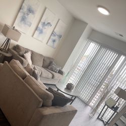 12 Piece Ashley Furniture Living/Dining Set 