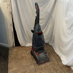 Hoover steam back spin, scrub brushes, plus heat carpet cleaner
