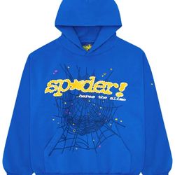 Blue Sp5der Hoodie
