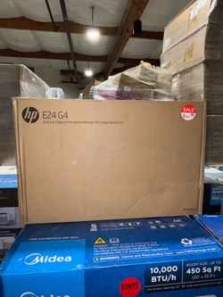 HP E24 G4 23” Widescreen LCD Monitor With Stand - MODEL #: 9VF99AA