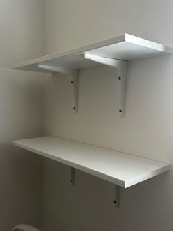Wall Mount Shelves (set of 2)
