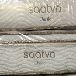 Luxury Saatva & Tempur-Pedic Mattresses – 50-80% Off!     •    Brand New, Minor Blemishes (Nothing That Affects Comfort)     •    King, Queen, Full, T