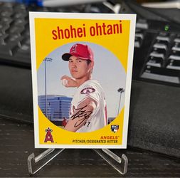 Topps 2018 Archives Shohei Ohtani Rookie Card