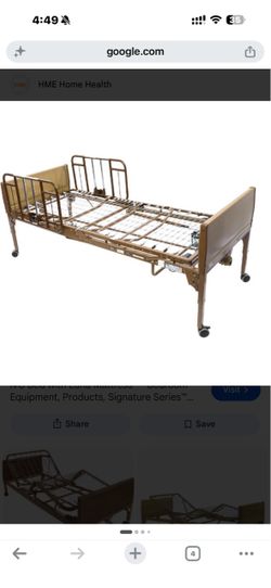 Invoice home hospital bed $300 negotiable