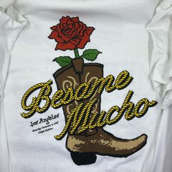 Besame Mucho Fest L.A Dodger Stadium 2023 Double sided Tee MANA,LOS BUKIS -SZ M