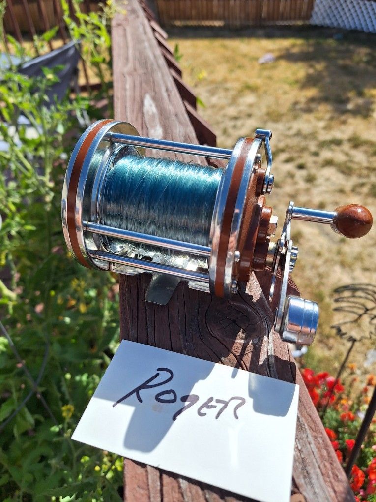 FISHING REEL EAGLE CLAW DEEP SEA 504 EXCELLENT WORKING CONDITION