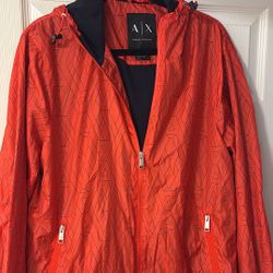Armani Exchange Half zip Windbreaker 