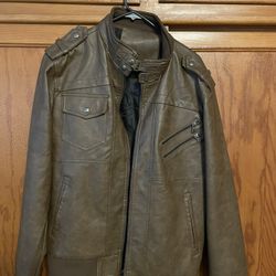 Brown Leather Jacket