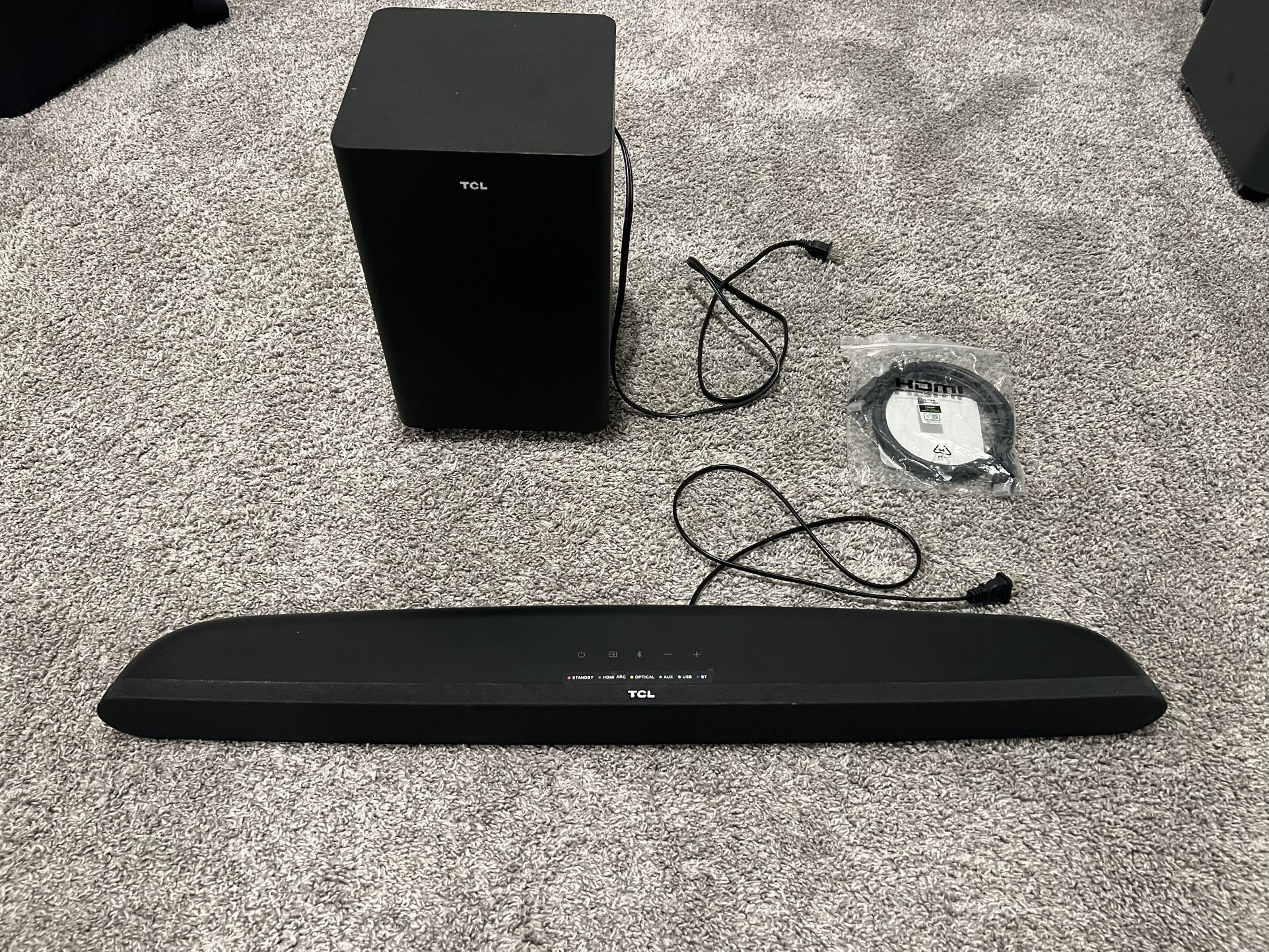 TCL 2.1ch Sounder And Subwoofer