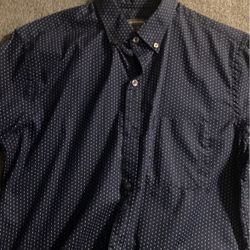 Van Heusen Bottom Down Dress Shirt $20