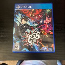 Persona 5 Strikers For PS4 