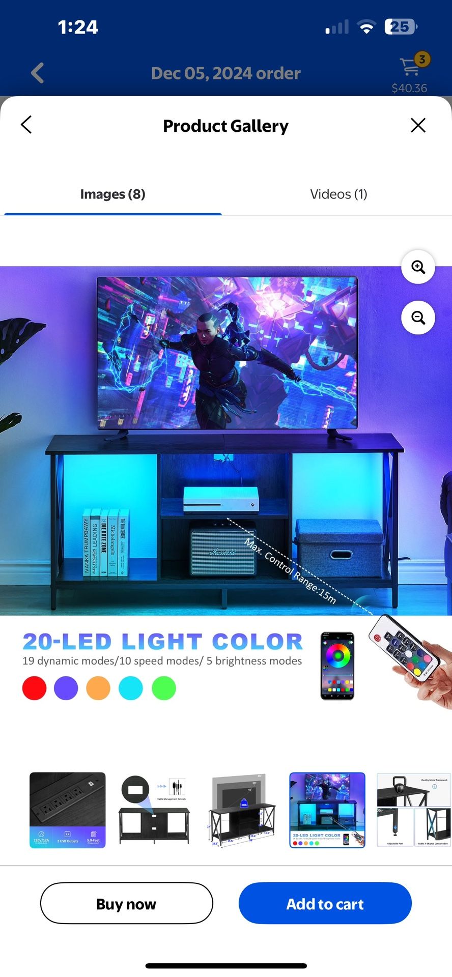led tv stand