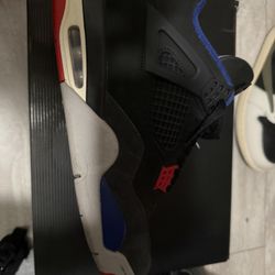 Jordan 4 Rare AIR GOLD lettering 