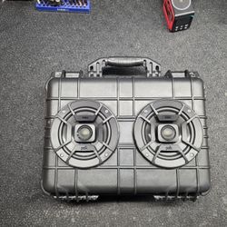 Brand New Custom Built Weatherproof Bluetooth Speaker With USB Fast Charging 